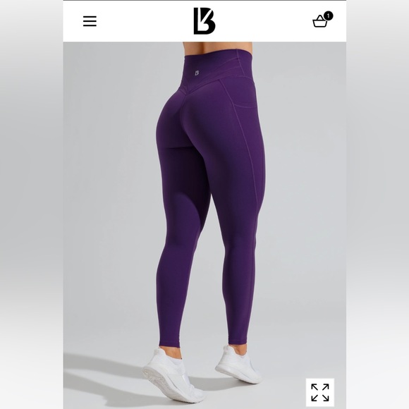 ISO any eggplant coloured leggings or sports bras from the cake collection - Picture 1 of 2
